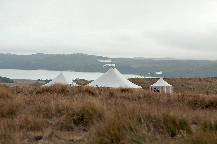 tent peaks green girl