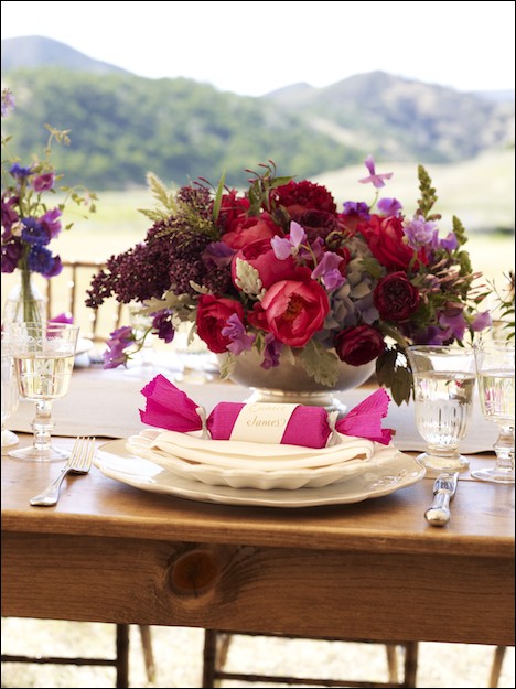 hello! lucky farm table setting