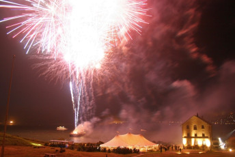 fireworks on angel island