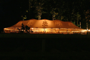 Sonoma wedding tent