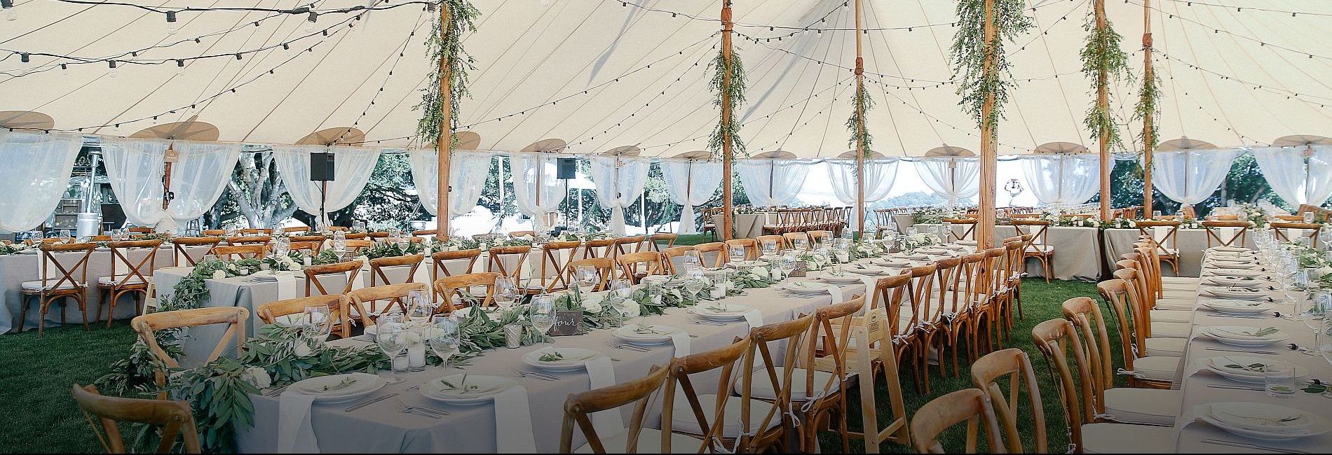 Zephyrtents Sperry Sailcloth Tents For California Weddings